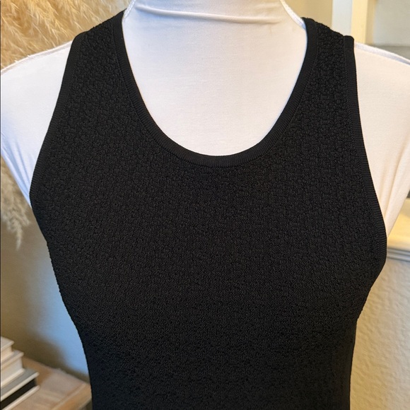 Rag & Bone Alyssa Texured Knit A-Line Sleeveless Dress Black Size Small - Picture 4 of 9